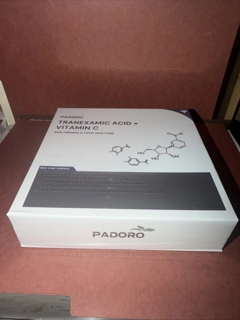 PADORO Tranexamic Acid Face Serum,Dark Spots Brightening, Even Skin Tone. 30ml